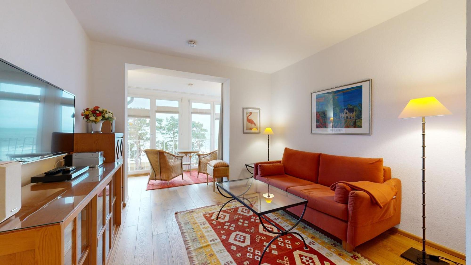 Fewo Direkt Am Strand Mit Meerblick Und Suedbalkon, Villa Freia 27, בינץ מראה חיצוני תמונה